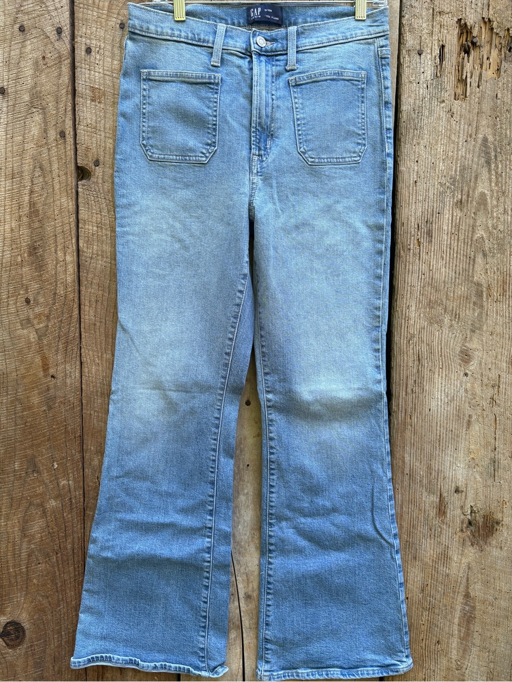 GAP Women's New Vintage Light Wash Flare Jeans